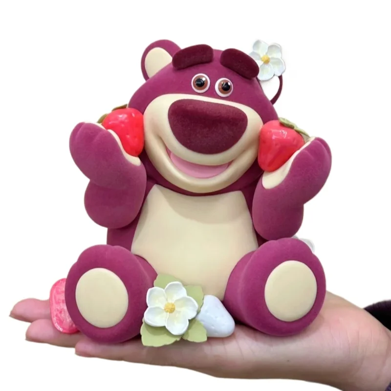 

15cm Disney Toy Story Lotso Figures Action Cartoon Figure Pvc Doll Strawberry Bear Toy Decoration Birthday Christmas Gifts Toys