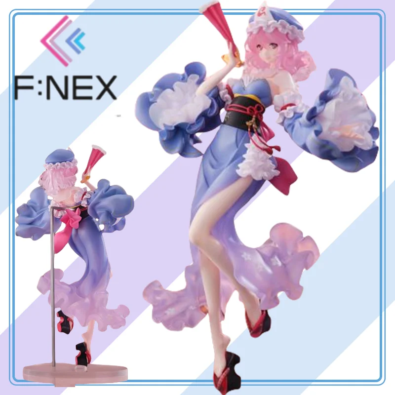 

【100%original】F:NEX in Stock Touhou Project - Saigyouzi Yuyuko - F:Nex 1/6 Collection Series Model Cartoon Character Gifts Toys