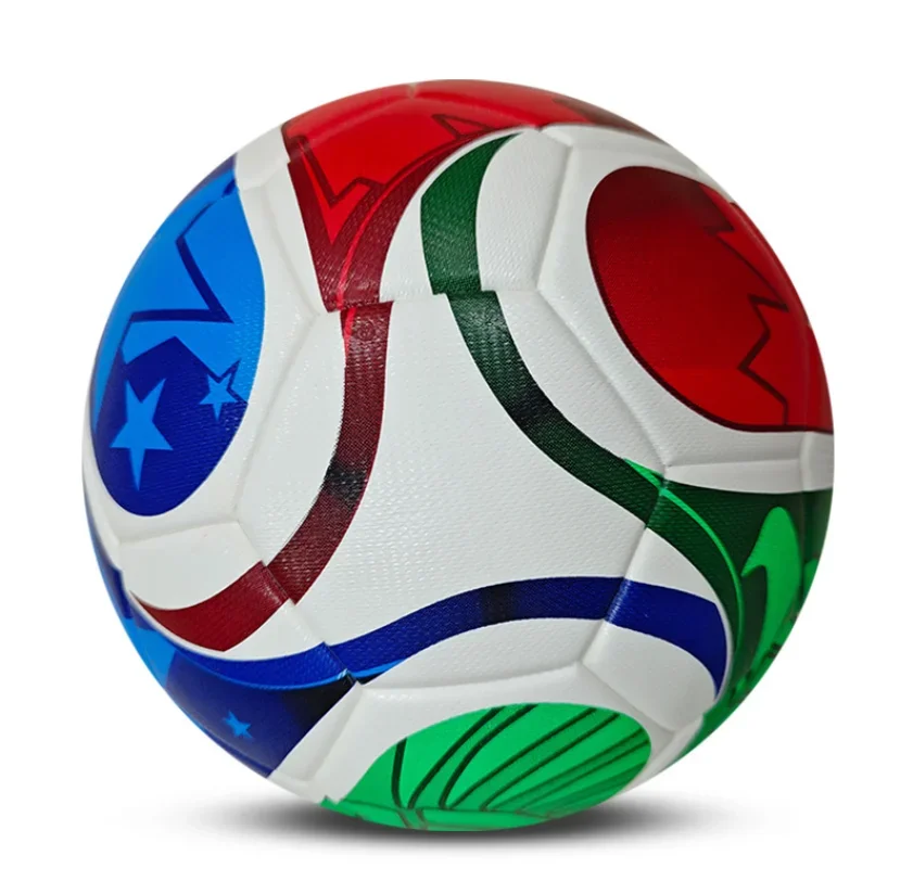 

Профессиональный бесшовный футбольный мяч из искусственной кожи, стандартный размер 5, износостойкий футбольный мяч для тренировок игроков для взрослых и молодежи
