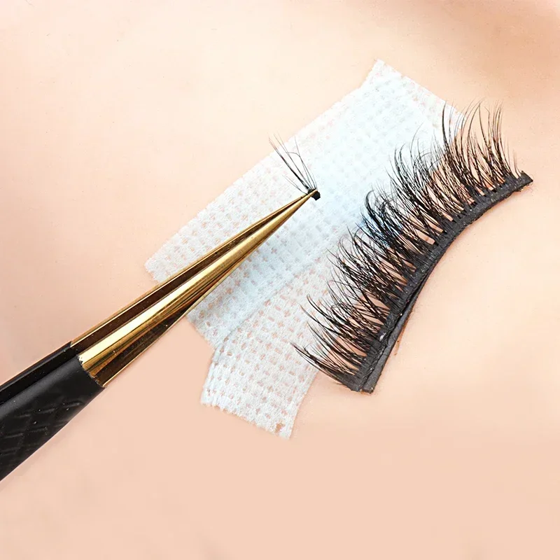 Bande autocollante pour les yeux, patchs pour outils de maquillage, 5 rouleaux d'extension de cils, bande Non tissée respirante, coussinets adhésifs sous les yeux