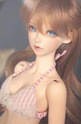 New huaDOLL bjd sd 42cm Perfect Body 1/4 Girl Jointed Doll with Free Eyes Makeup Eyeballs chloooe Spot