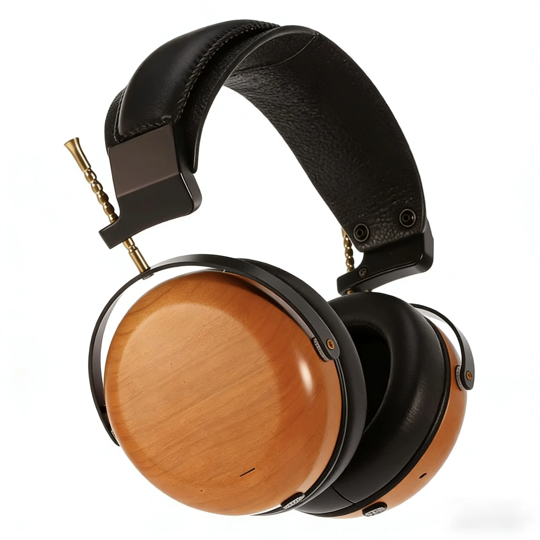 Closed-back Music Analysis Over-ear Headphones with 50mm Bio-diaphragm Monitoring Headsets