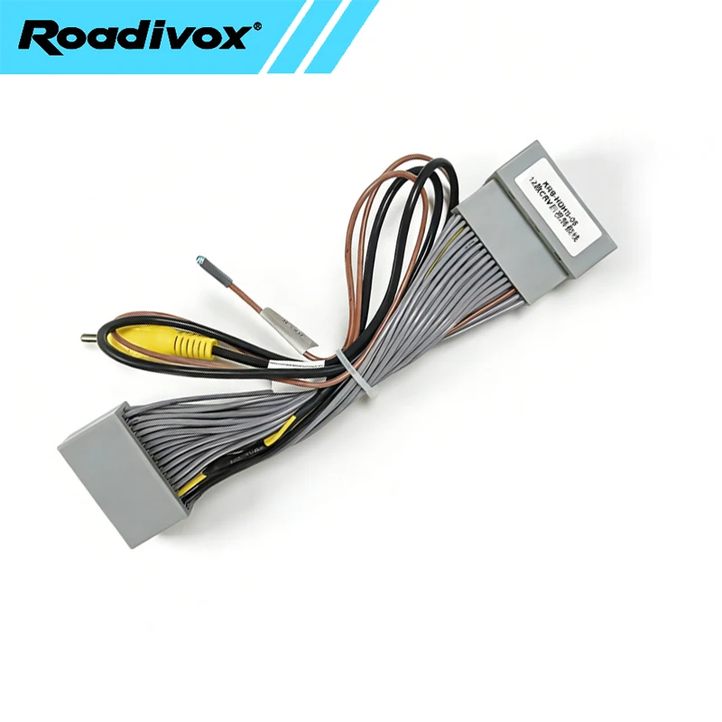 Car Parking Rear Camera Video Plug Converter Cable For Honda CRV CR-V 2012-2015 Parking Reverse Wire Adapter