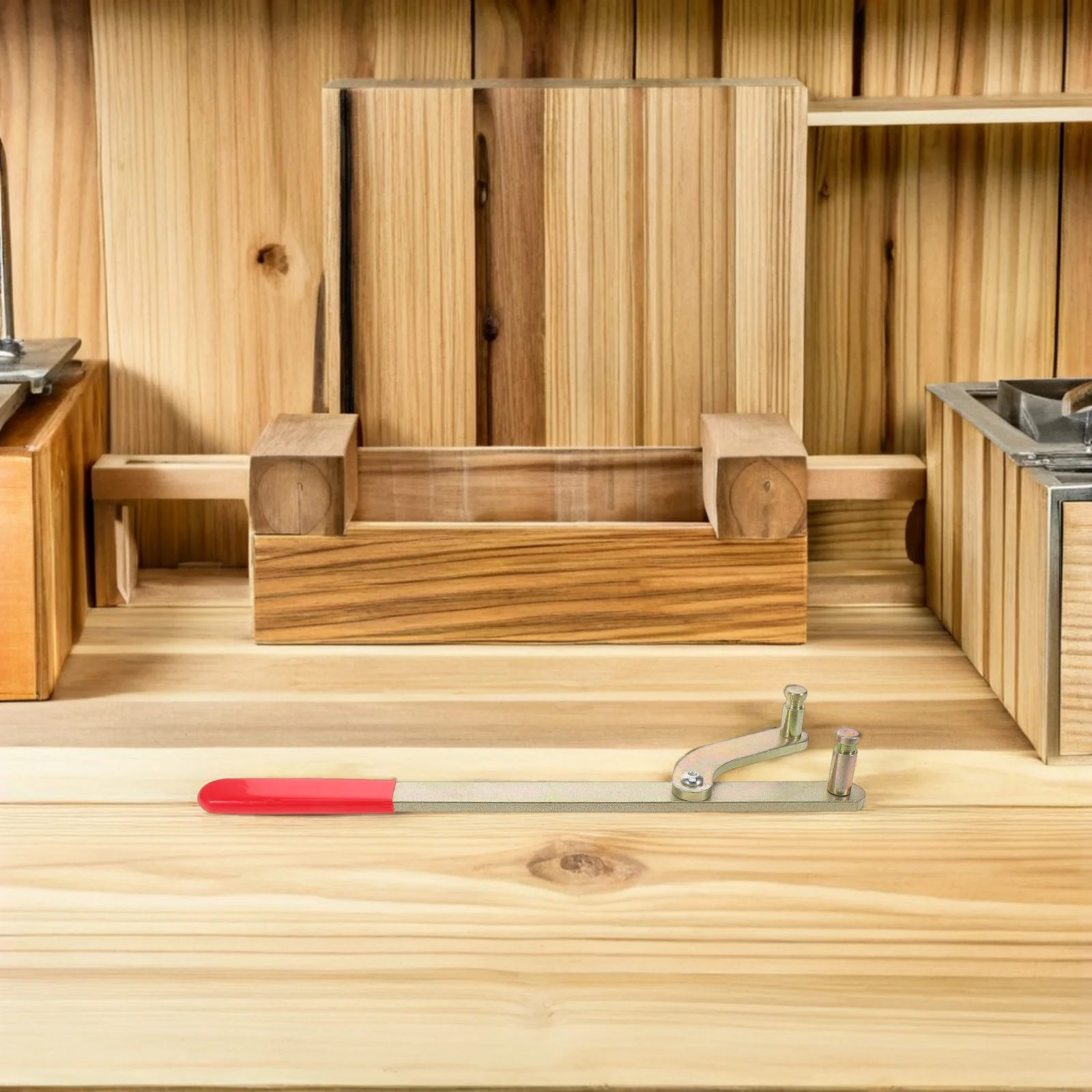 

Universal Timing Belt Tool Adjustable Spanner Wrench Heavy Duty Camshaft Pulley Holder Engine Repair Timing Gear Holder Carbon