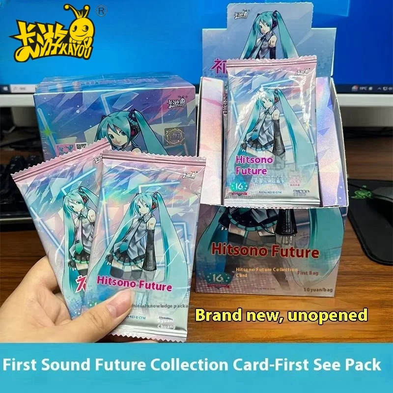 Kayou Original Hatsune Miku Card First Time Package Birthday Music 16th Anniversary Singing Hatsune Miku Collection Cards Gifts