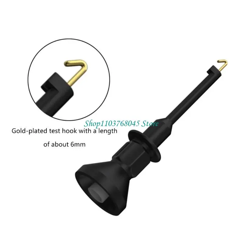 R53F 2 Pack Circuit Board Component Pinpointing Testing Tool Digital Multimeters Extension Test Hook for Electrical Diagnosis