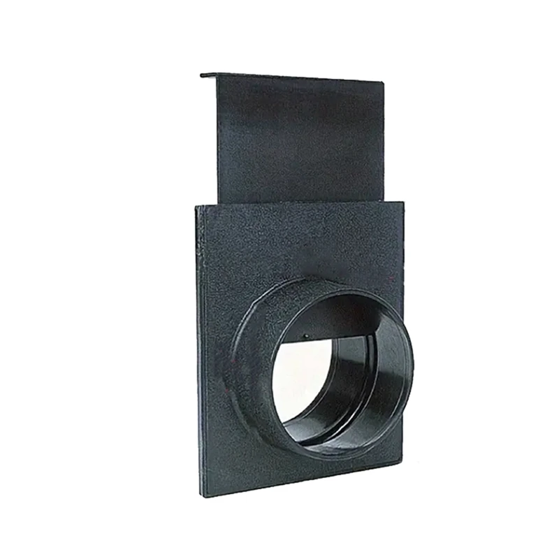 A23T 4 Inch Dust Collector Blast Gate 70108, Self-Cleaning ABS Blast Gate for Dust Collection System, Dust Collection Fittings,