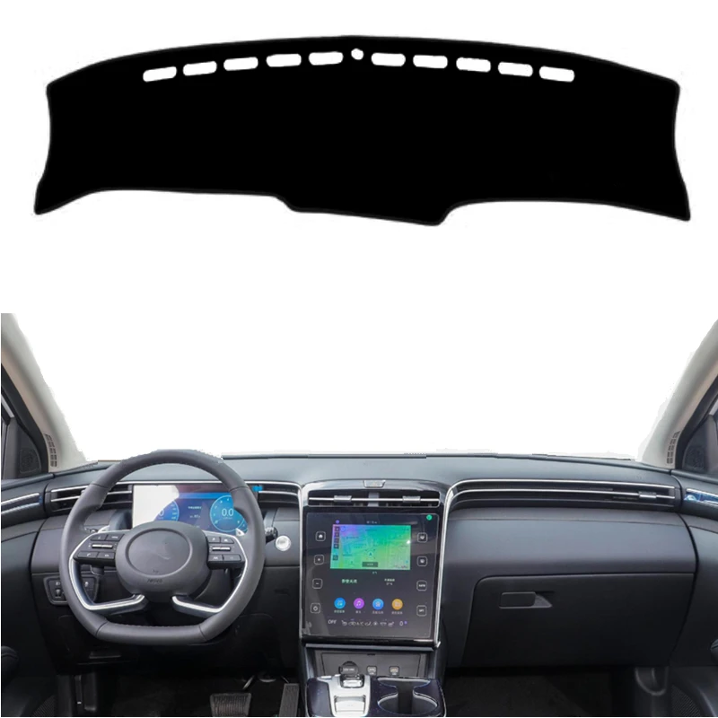 

Car Dashmat For Hyundai Tucson NX4 2021 2022 2023 Dashboard Cover Mat Pad Anti-UV Dash Board Sunshade Protect Carpet Accessories