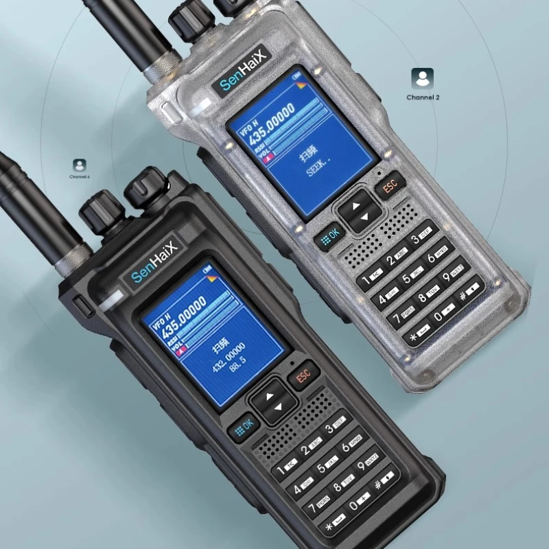 

= Multi-band handheld walkie-talkie, outdoor handset APP