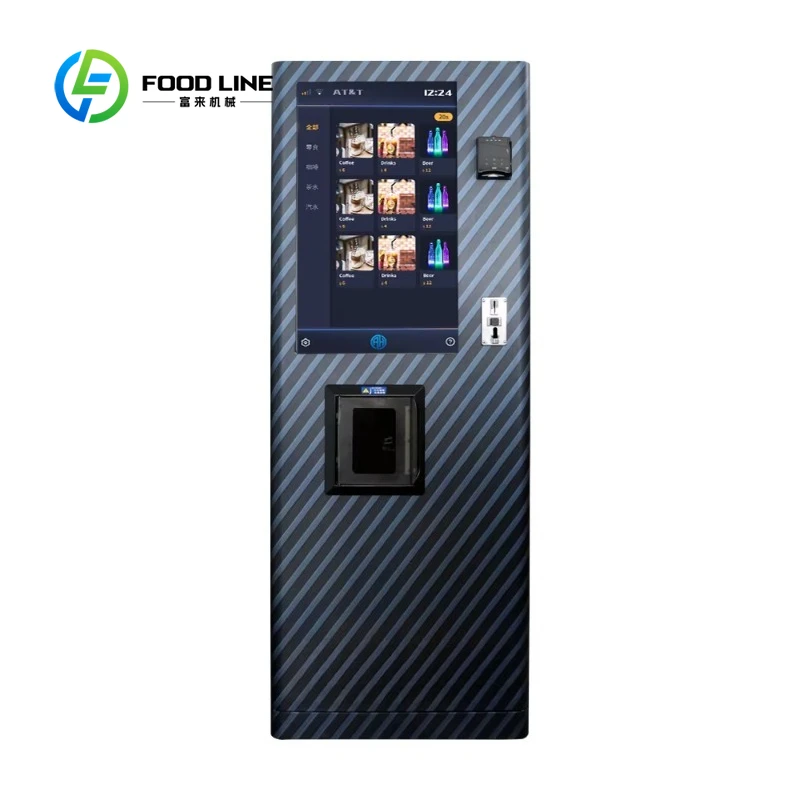 

Customized size Coffee Protein Vending Machine Gym Hot and Cold Mixed Drinks