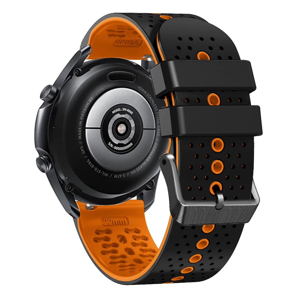 Zamienny silikonowy pasek do zegarka 22mm dla Amazfit Balance Sport mankiet Amazfit GTR 47mm/GTR 3 Pro/GTR4 2 2E pasek do