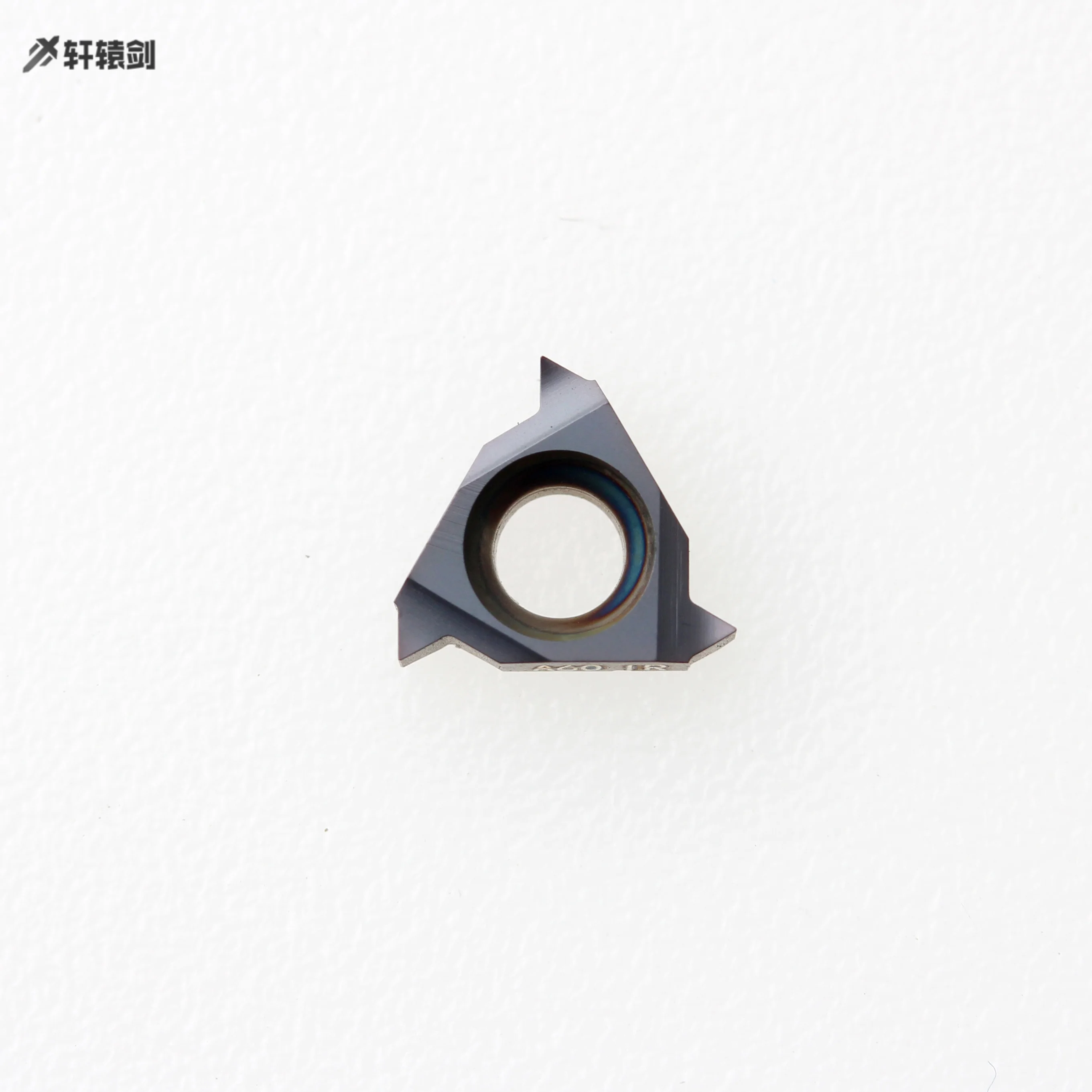 เม็ดมีดคาร์ไบด์ 06 IR A 60/08 IR 1.5 ISO/08 IR A 60 สำหรับเครื่องกลึง CNC ตัดเกลียวใน