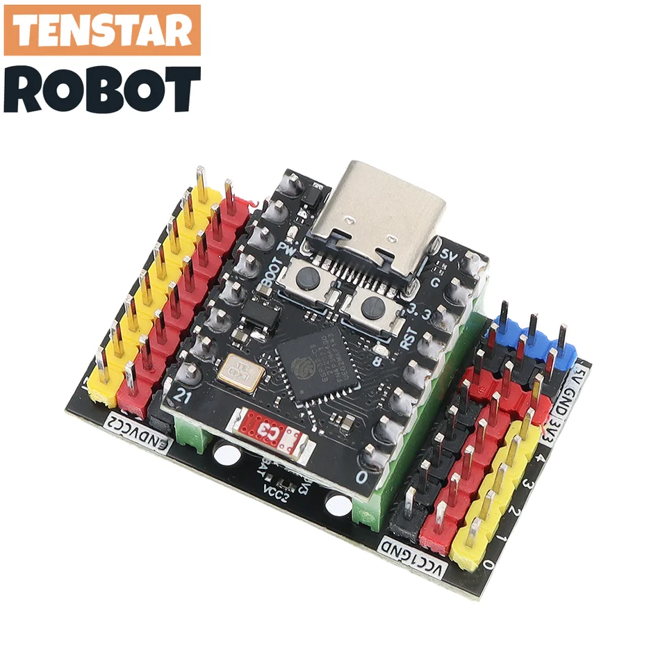 Scheda Di Espansione GPIO Per Raspberry Pi 3B/4B/CM4 – Con ADC E Porta Terminale Per Test Pin E Debug - 4