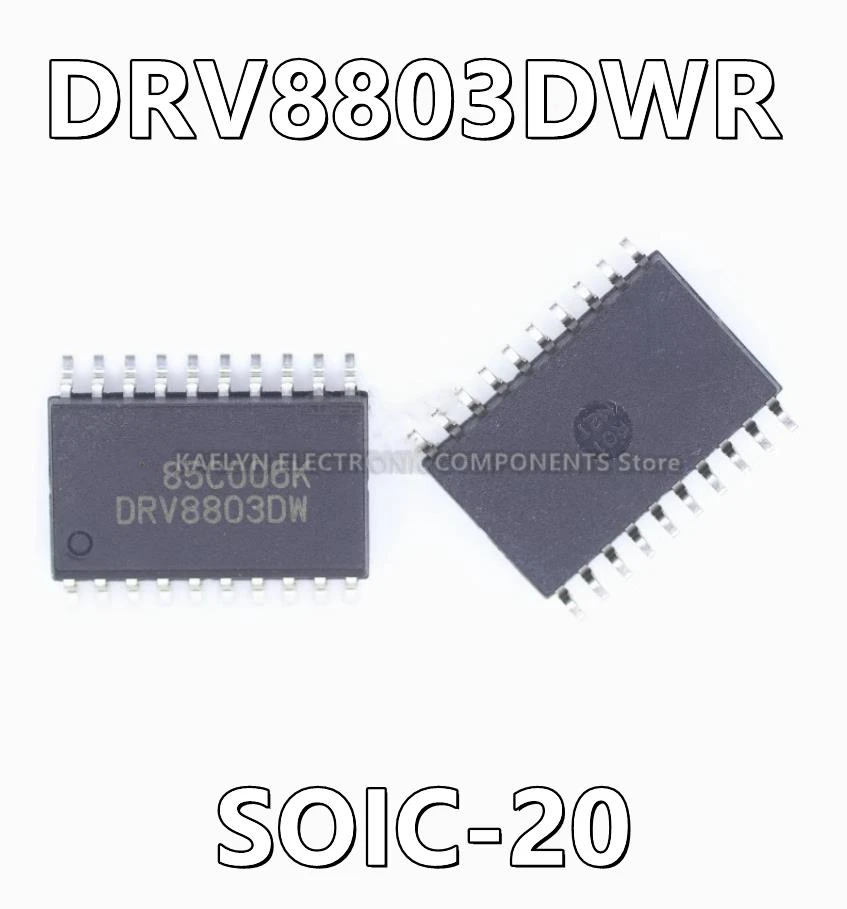 

10pcs/lot DRV8803DWR DRV8803 Unipolar Motor Driver Power MOSFET Parallel 20-SOIC