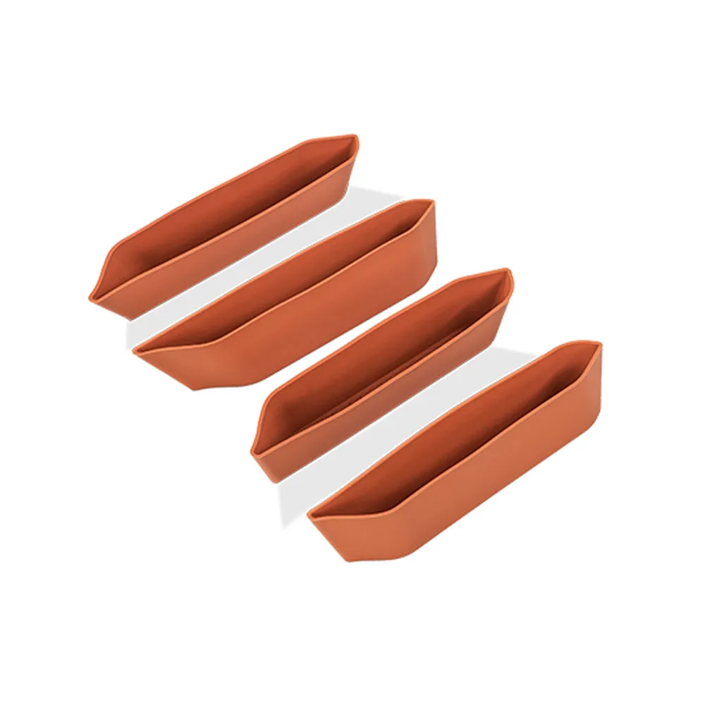 4 Pcs Car Door Handle Slot Storage Pad Car Modification Accessories For Chery Jetour G700 2025 2026 Original Color Silicone Pad