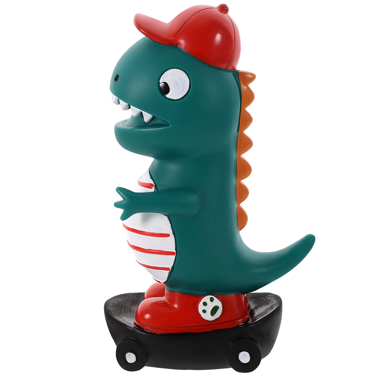 Dinosaurus spaarpot vinyl geldpot voor kinderen meisjes decoratieve spaarpot verjaardag kerstcadeau dinosaurusvormige geldcontainer