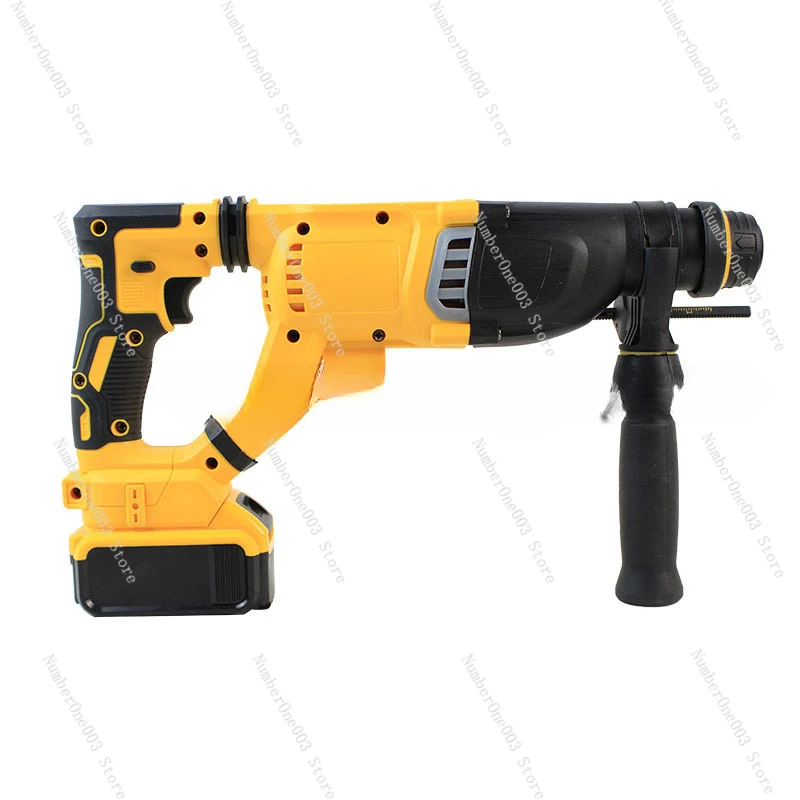 Rotary Hammer Variable Speed Brushless Drill D-Handle Multifunctional Industrial Rechargeable Drill