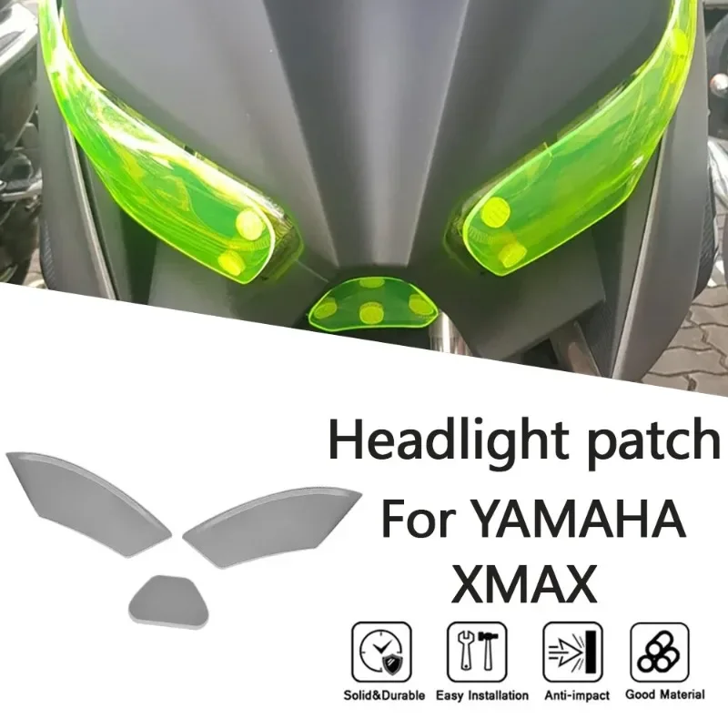 

For Yamaha XMAX 2017-2022 Modified Headlight Protector Sheet Lamp Guard Sticker, Motorcycle Accessories