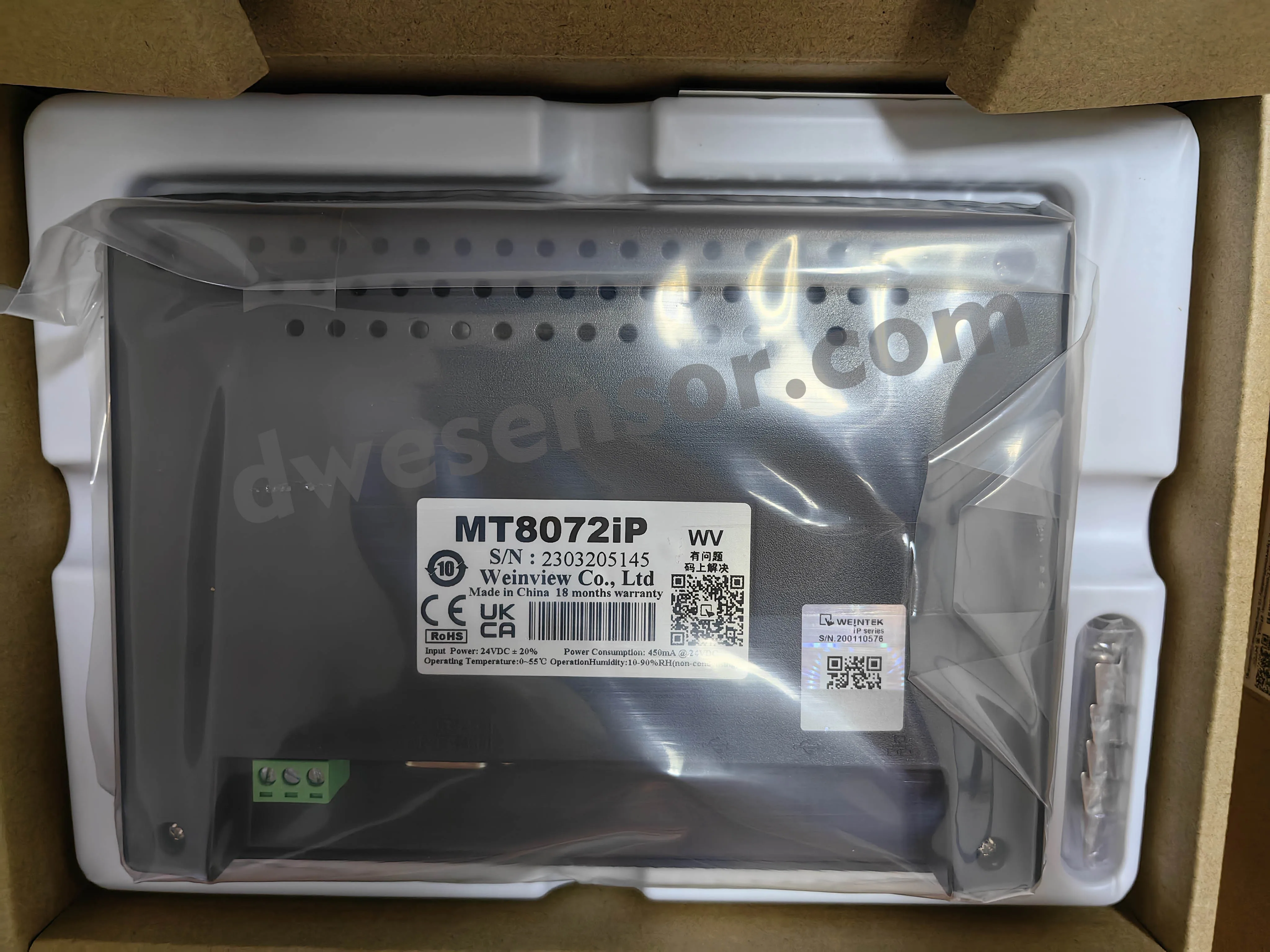 100% Оригинальный Weintek HMI MT8072iP MT8072iE MT8071iP MT8106iE MT8106iP MT8106IQ HMI 7-дюймовый сенсорный экран Weinview