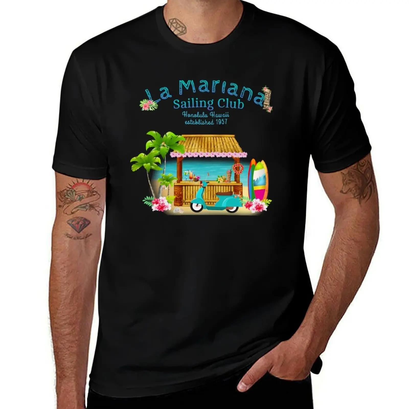 

La Mariana Sailing Club T-Shirt Industrial Work Tee Shirt