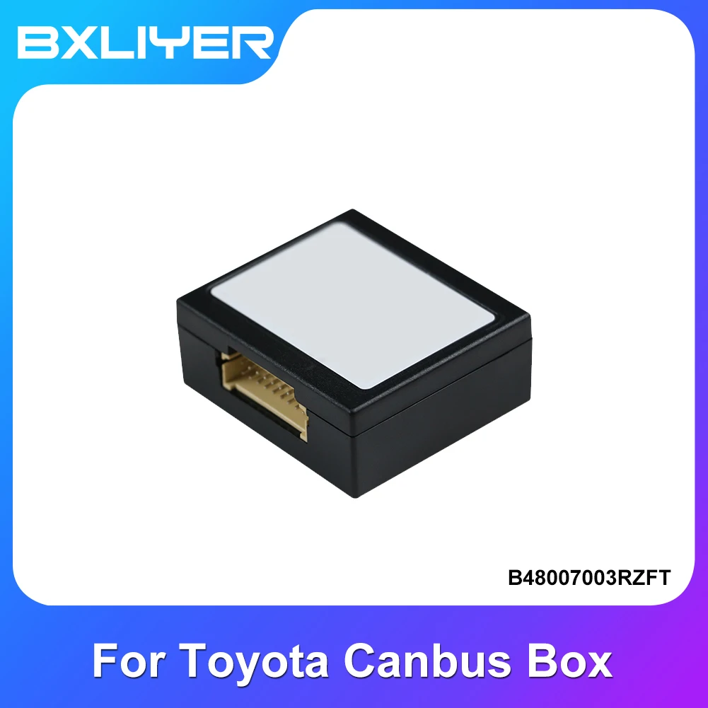 

Car Accessories CAN Bus Decoder Adapter For Toyota Camry Corolla RAV-4 Prado Highlander Car Radio Multimedia Player Canbus Box