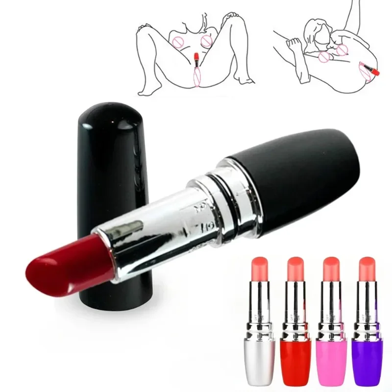 Powerful Mini Lipstick Bullet Vibrator Female G Spot Clitoris Stimulator Vagin Massager Adult Masturbation Sex Toys for Women