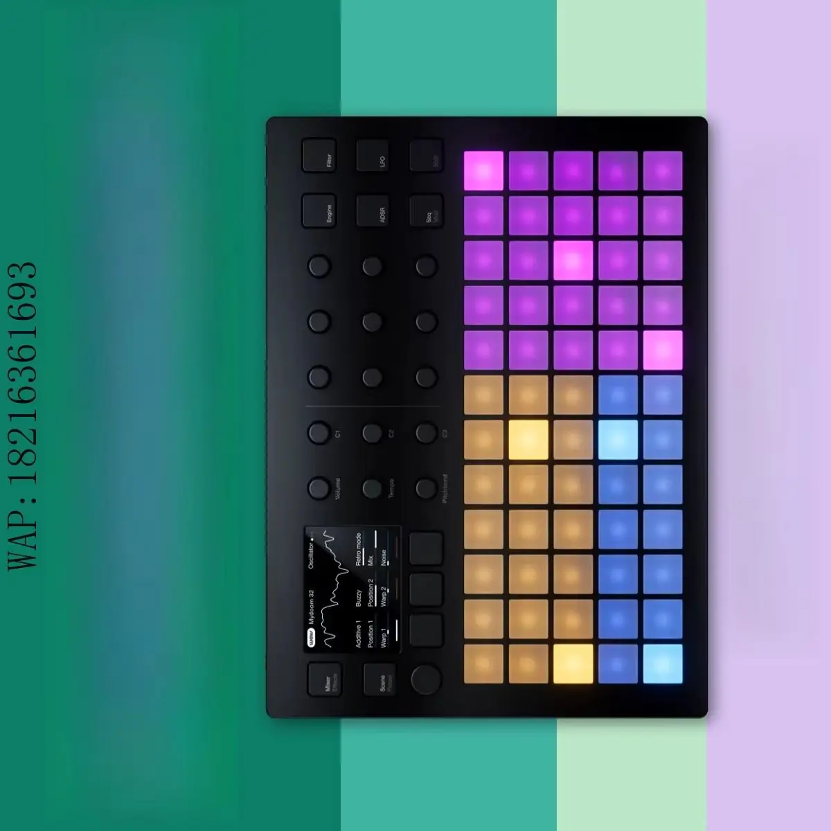 8-Engine Polyphonic Synthesizer | Professional MIDI Controller with RGB Pads