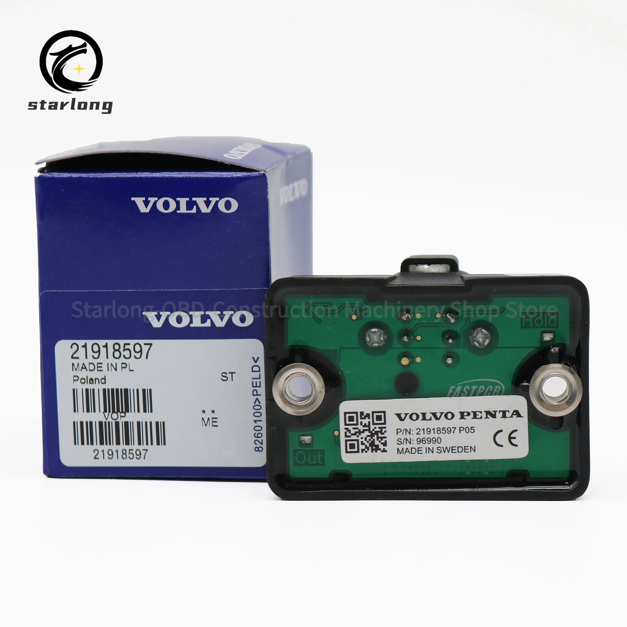 وحدة التحكم الأصلية في المحرك ، مرحل مجموعة المولدات ، ، VOE21918597 ، TAD1141VE ، TAD1142VE ، TAD1641GE ، #4