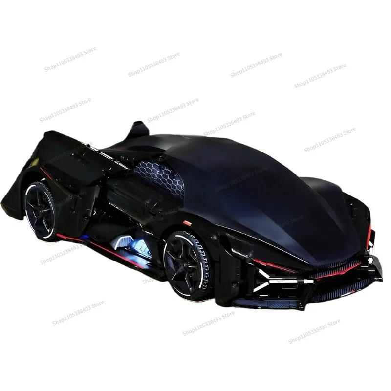 For Sports Car Model Building Block Boy Assemble Programming Remote Control Car Toy Birthday Gift