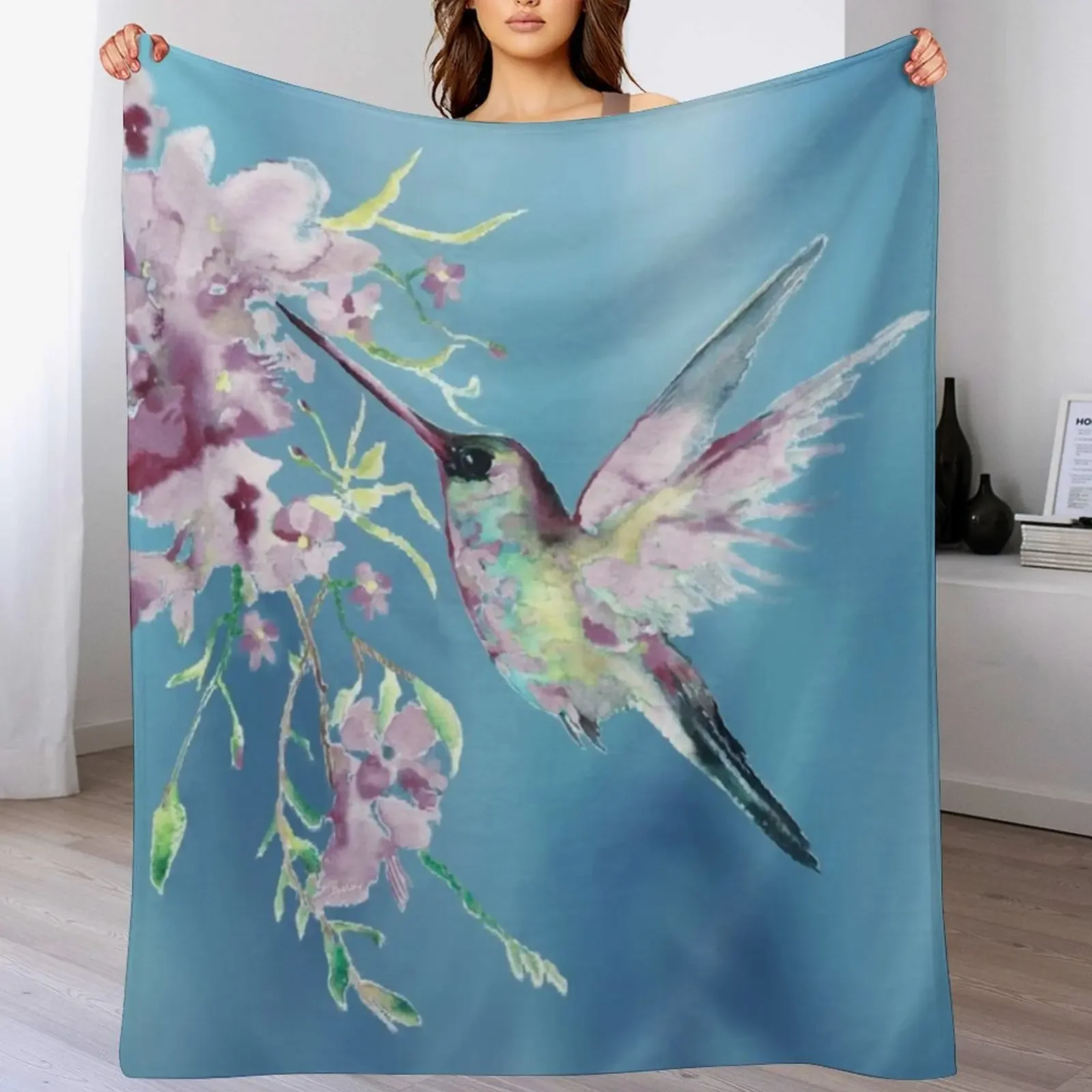 Lilac Dreams Throw Blanket Versatile Cozy Throw Blanket for All Occasions