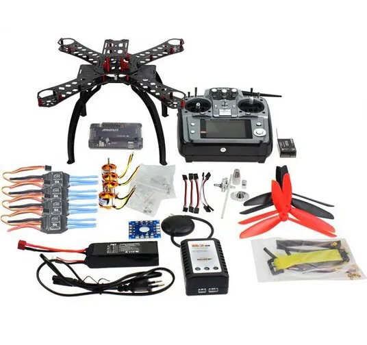 Crossing machine 310 quadcopter full set of APM2.8 flight control, support GPS one-click return 10-pass control