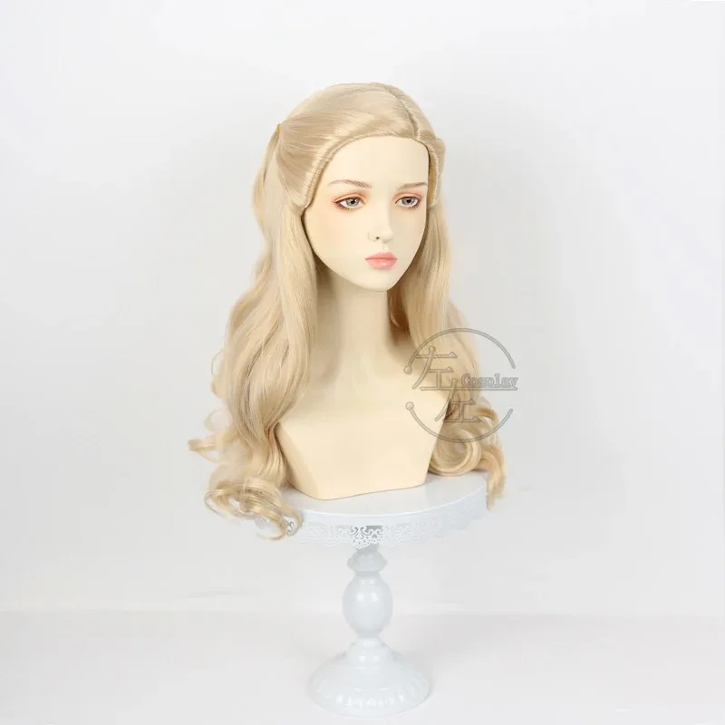 Movie Wicked Witch Cosplay Wig 2024 Movie Wicked Glinda Cosplay Wig Costume Adult Women Halloween Roleplay Wig Cap