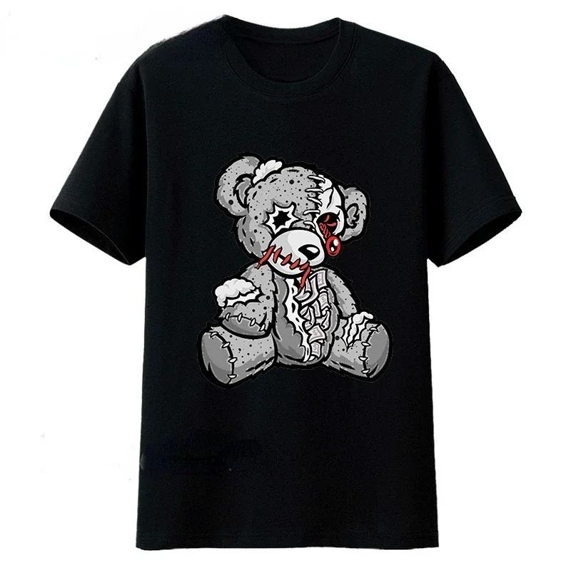 Unisex T Shirts Men Streetwear New Fashion Bear Stash Print Graphic Good Omens T Shirts