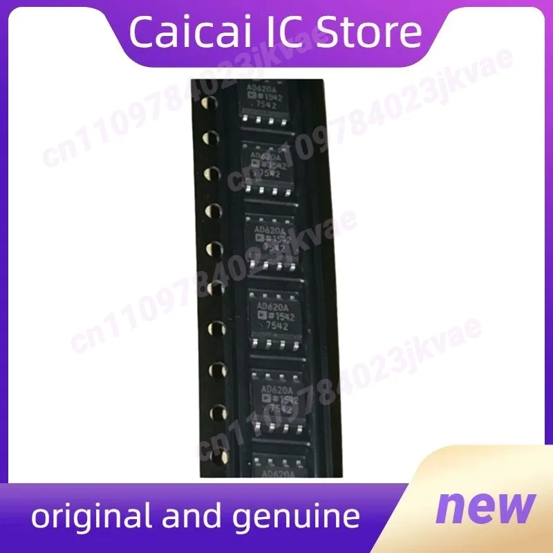 10PCS/LOT AD620ARZ BRZ AD620A AR AD620B BR BRZ AD627AR ARZ SOP8  New Original
