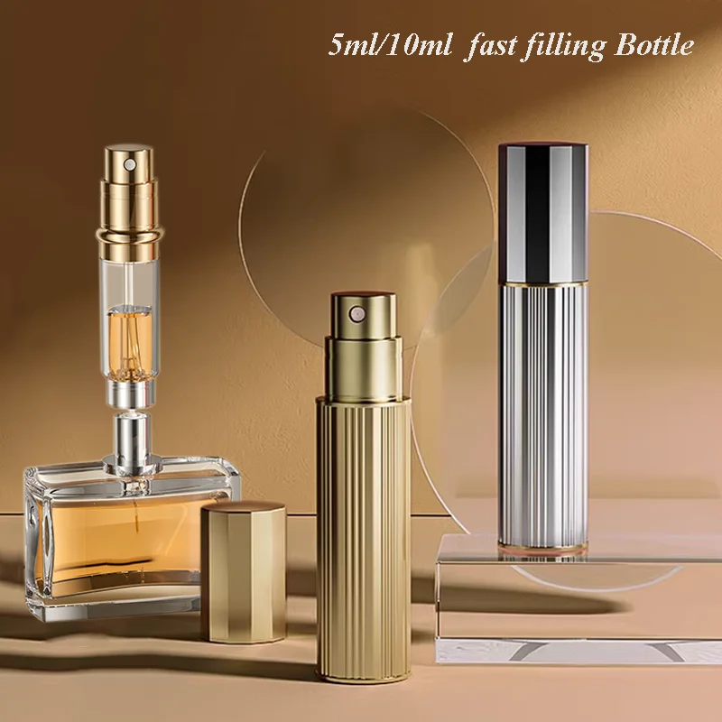 

5/10 мл флакон для духов портативный многоразовый флакон для духов с спреем косметические контейнеры распылитель мини алюминиевый спрей для путешествий