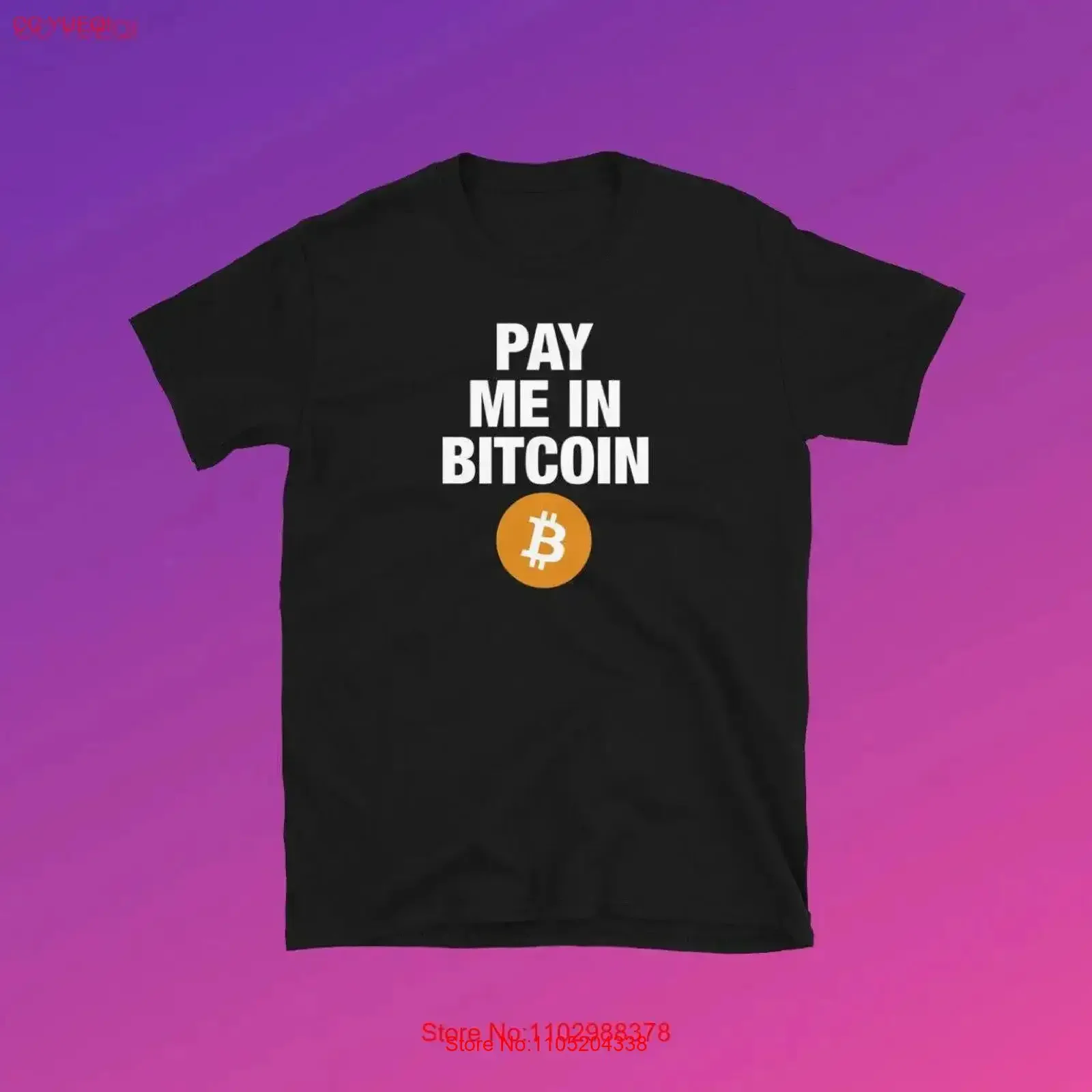 Футболка Pay Me In Bitcoin Crypto BTC, винтажная стираная повседневная универсальная графическая стильная дизайнерская одежда, модная одежда