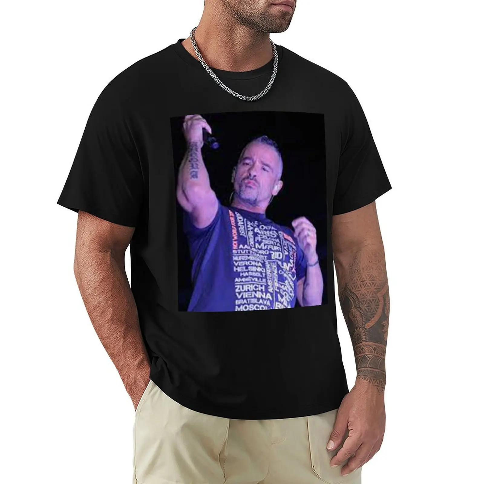 Eros Ramazzotti - Album T-Shirt Breathable Travel T-Shirt