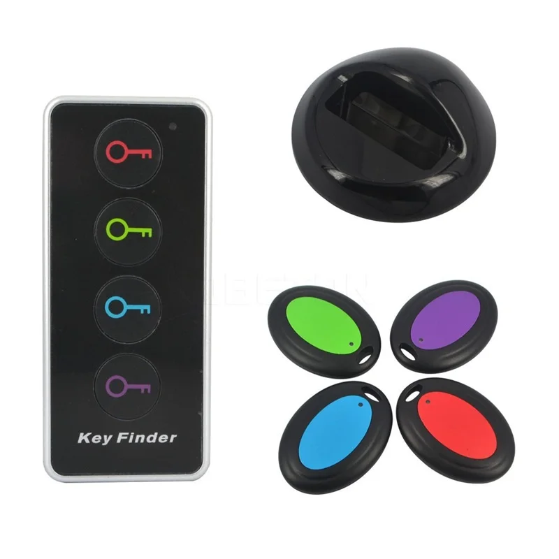 New 4-in-1 Wireless Key Finder Newest Anti-Lost Alarm Mini Tracking Device Child Pet Wallet Locator Remote Control
