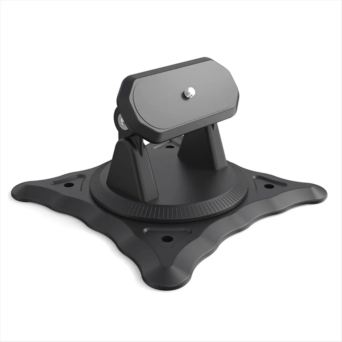 A71Z Multi Functional Projector Gimbal Desktop Bracket Lifting Bracket Wall Mounted Bracket 360 Degree Rotating Bracket Black