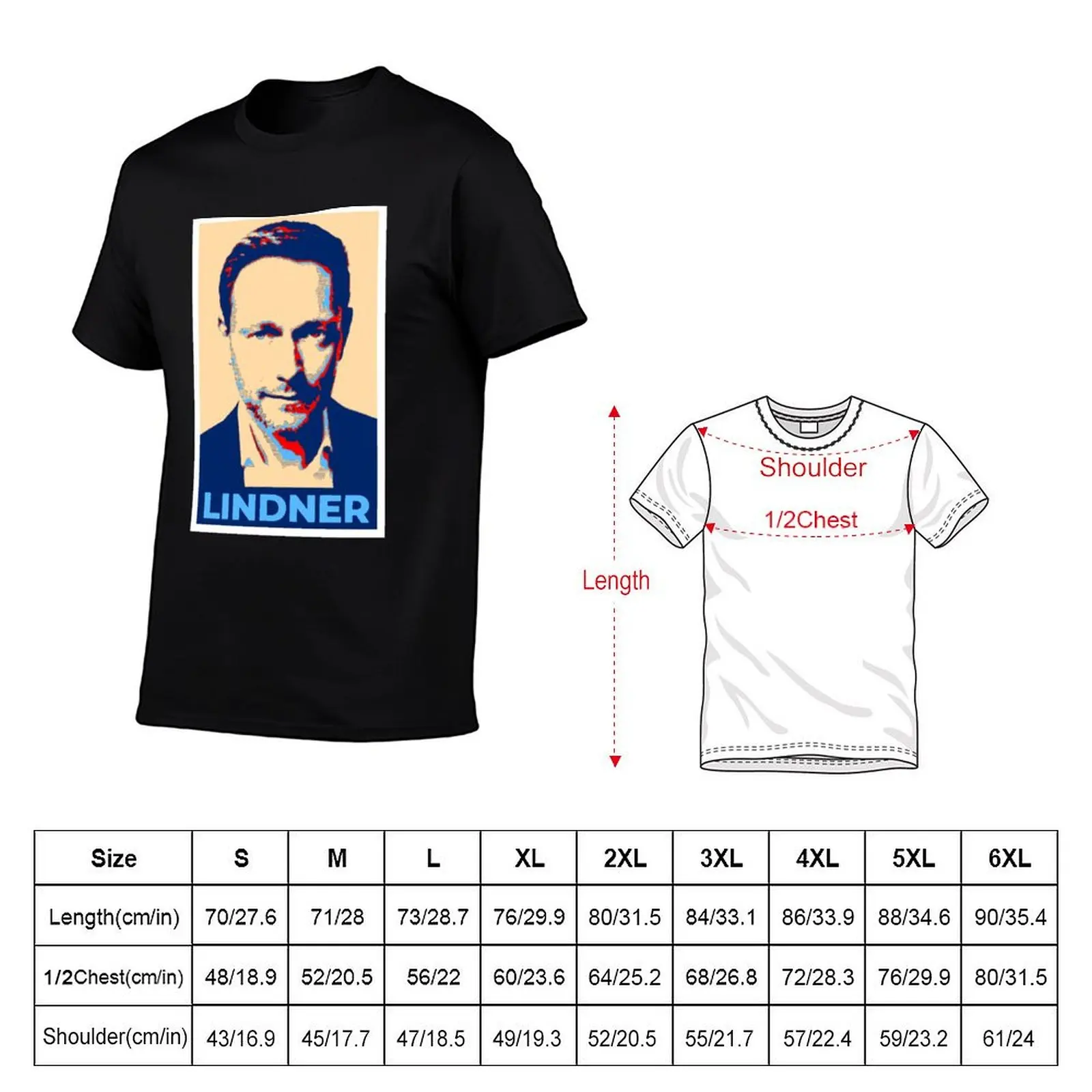 Legend CHRISTIAN LINDNER - Minister of Finance Fitted Scoop T-Shirt rapper graphic tees oversized graphic tee men t shirt