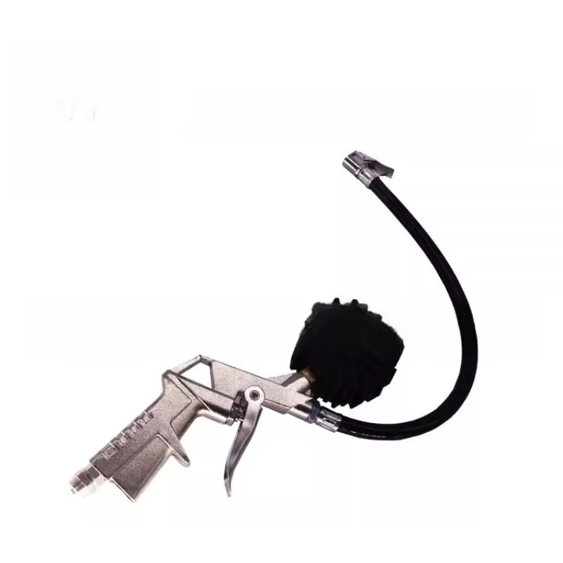 Suitable for Tire Dismantling Machine Shock-absorbing Tire Pressure Gauge, Inflation Gun Tire Pressure Gun Inflation Tube