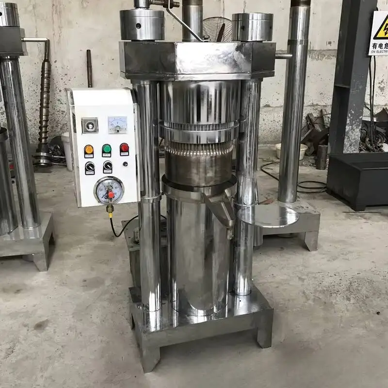 

GUIGONG Vertical Hydraulic Low Temperature Walnut Flaxseed Fully Automatic Camellia Seed Oil Press Machine