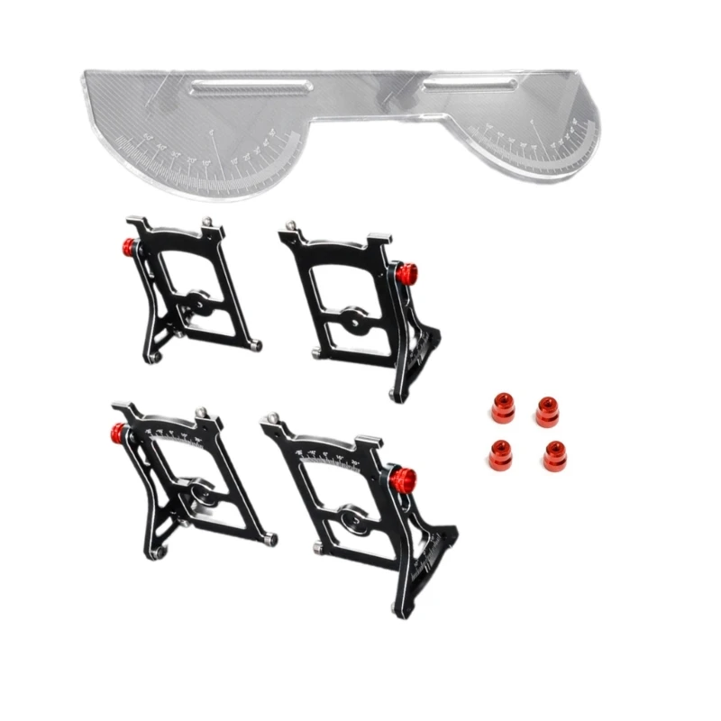 Auto Auto Lenkung Set Up System Messwerkzeug Lenkstange Einstelllineal für 1:10 Fernbedienung Auto Modifikation Werkzeug