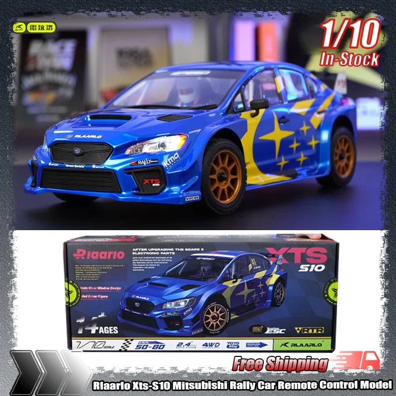 

New Rlaarlo Xts-S10 1:10 Mitsubishi Rally Car Remote Control Model Simulation Alloy Miniature Model Custom Children'S Toys Gifts