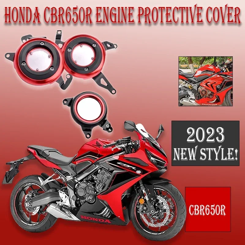 Motorcycle Accessories For Honda CB650R CBR650R CB CBR 650R Cb 650r 2021 2022 2023 Engine Startor Cover Side Shield Protection