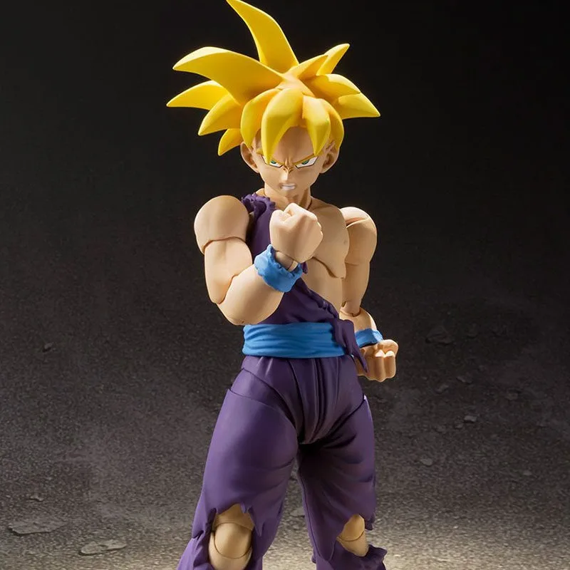Shf Dragon Ball Son Gohan ssj2 Figure PVC Movable Collection Anime Super Saiyan Gohan Trunks Action Figures Collection Model Toy - view 4