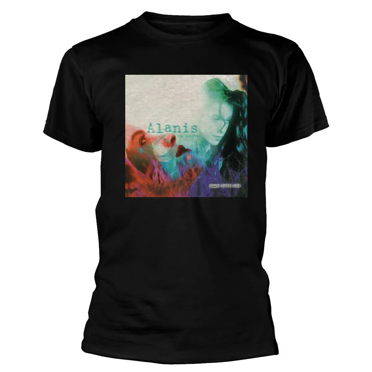 Alanis Morissette 'Jagged Little Pill' (Black) T-Shirt - NEW & OFFICIAL!