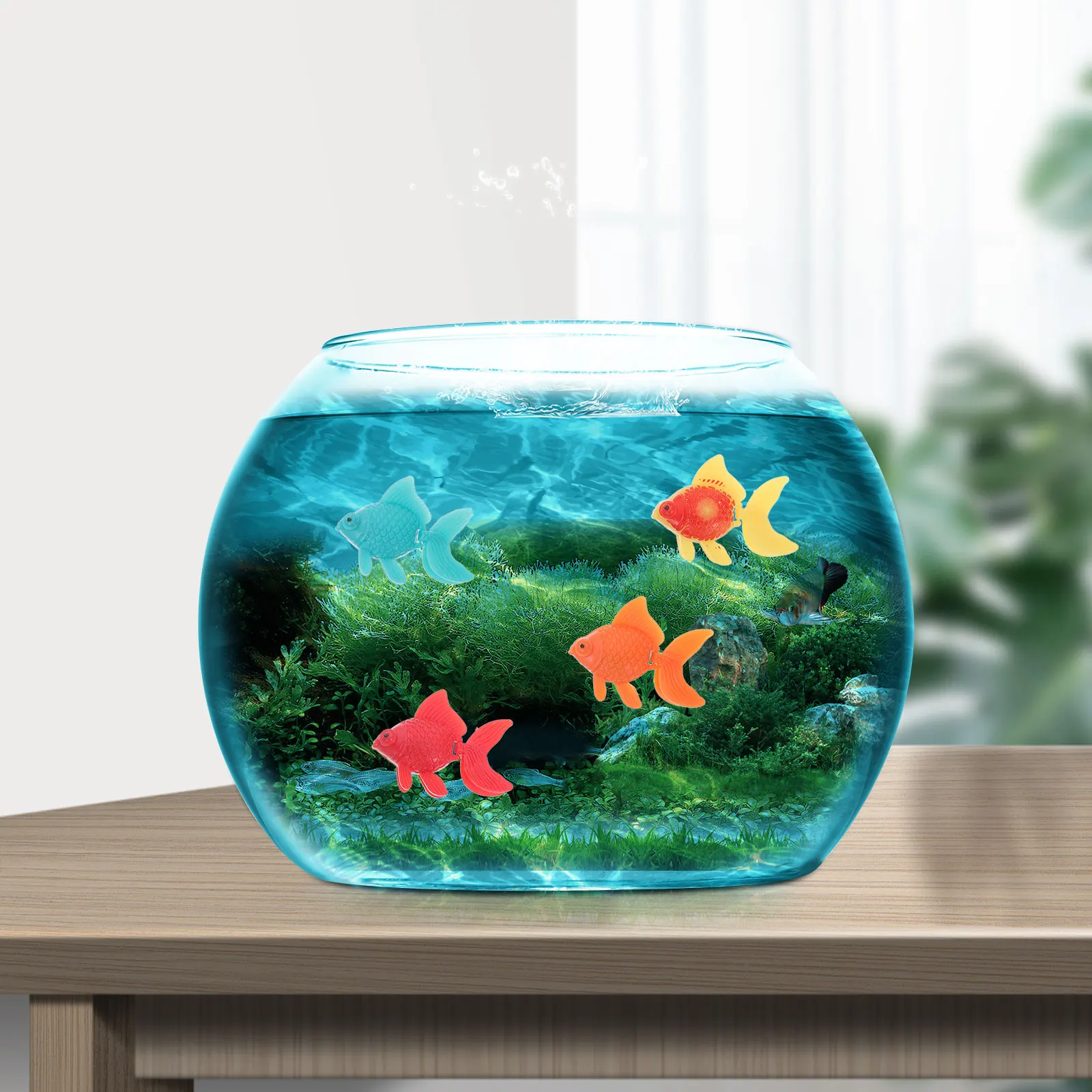 

10pcs Simulated Fish Accessories Lifelike Mini Craftsmanship Aquarium Decor Fake Fish Plastic Decor Landscape Prop Ornament