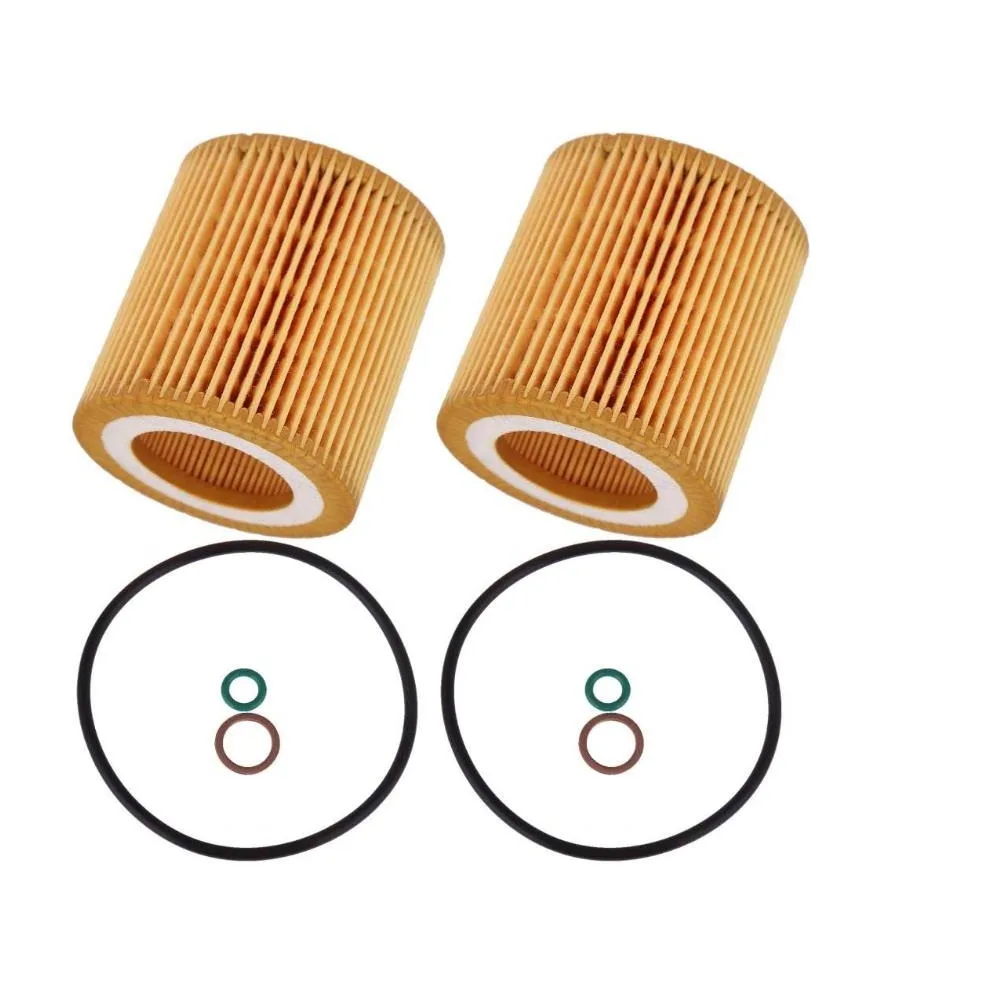 

2 PCS HU816x Oil Filter for BMW E60 E71 E82 E83 E89 E90 E92 1 3 4 5 6 7 Engine Replaces 11-42-7-541-827 11427566327