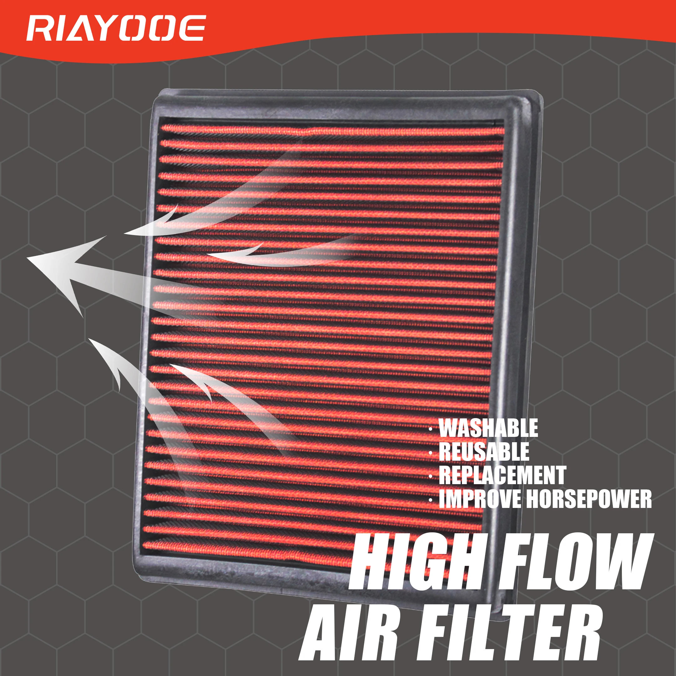 

Car Cold Air Intake Filter for BMW 235i 335i GT xDrive 435i Gran Coupe ActiveHybrid i8 M135i M2 M235i Washable Sport Air Filter